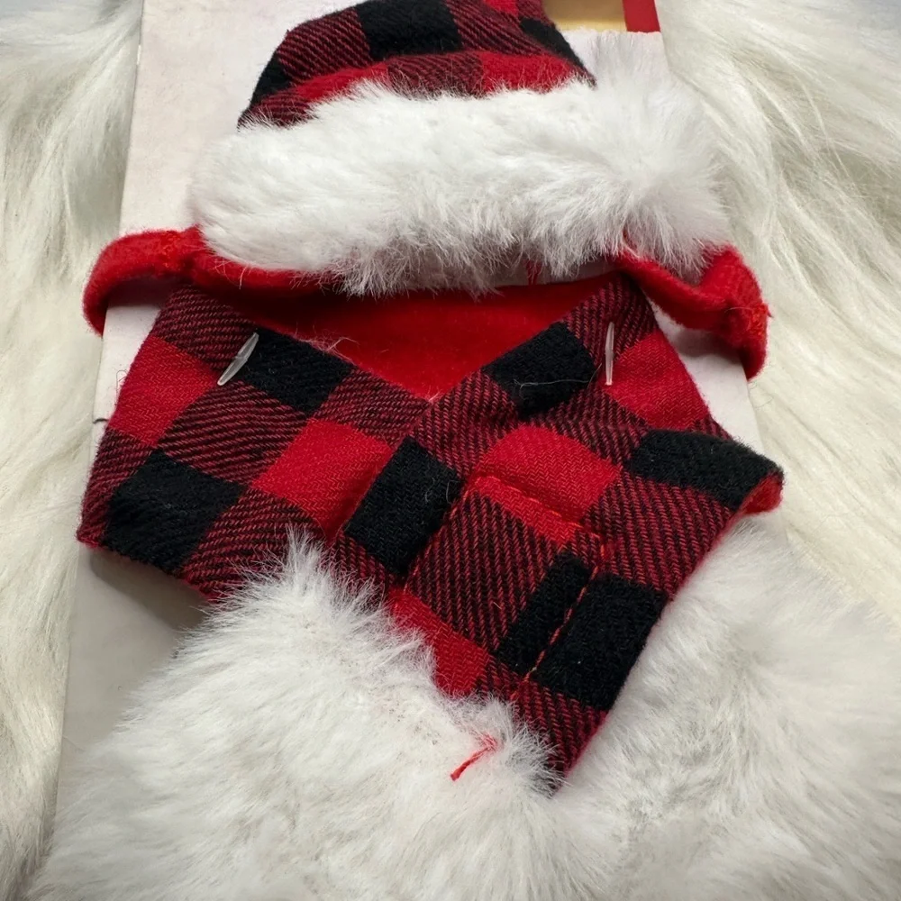 🩷5/$10 More & Merrier Kitten Mrs. Claus Outfit